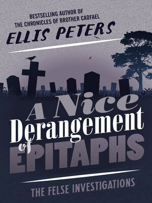 cover image of A Nice Derangement of Epitaphs